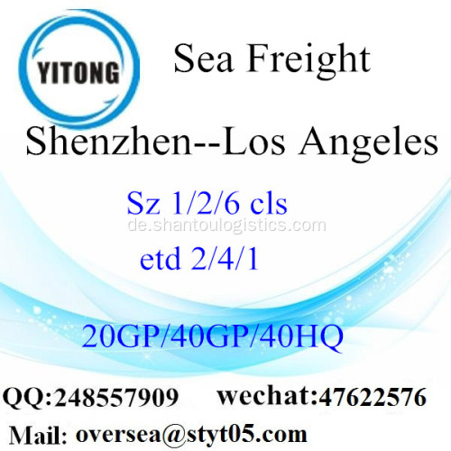 Shenzhen Port Seefracht Versand nach Los Angeles